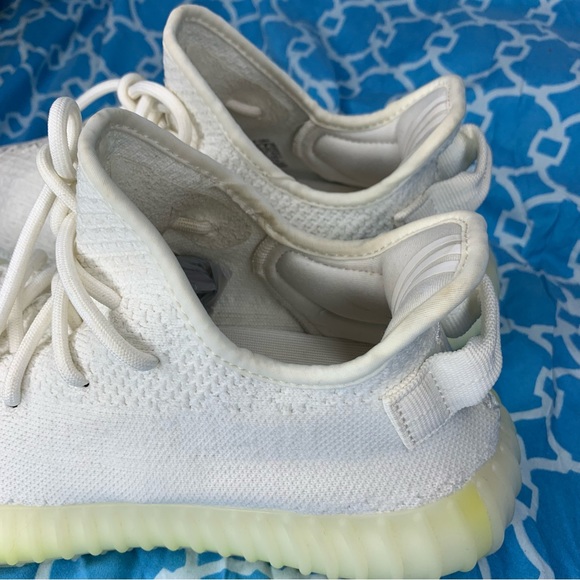 Adidas yeezy boost 350 v2 Women’s size 8.5 cream white triple super rare wmns - Picture 9 of 10